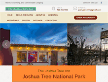 Tablet Screenshot of joshuatreeinn.com